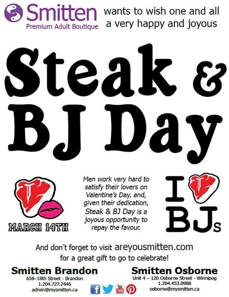 national blowjob day|Steak and Blowjob Day Meaning & Origin 